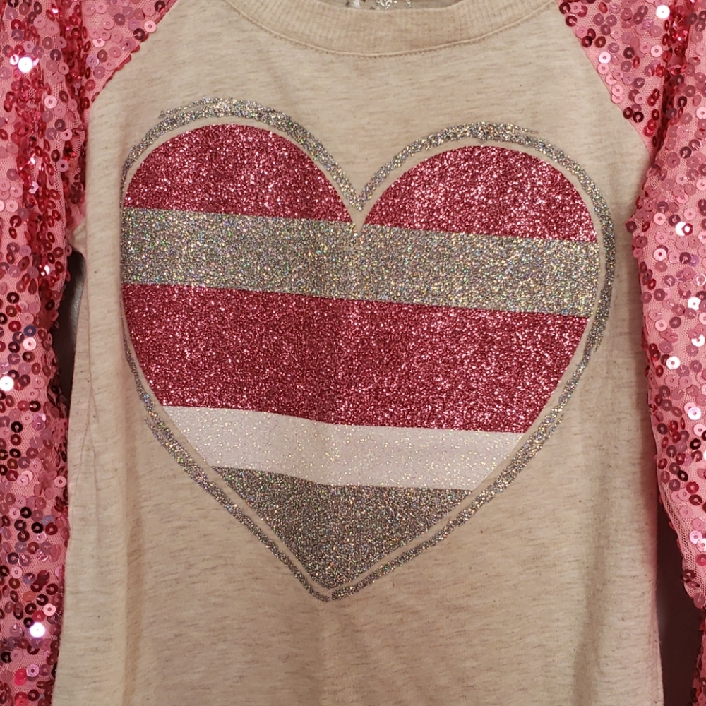 Girl's Justice Sparkle Top